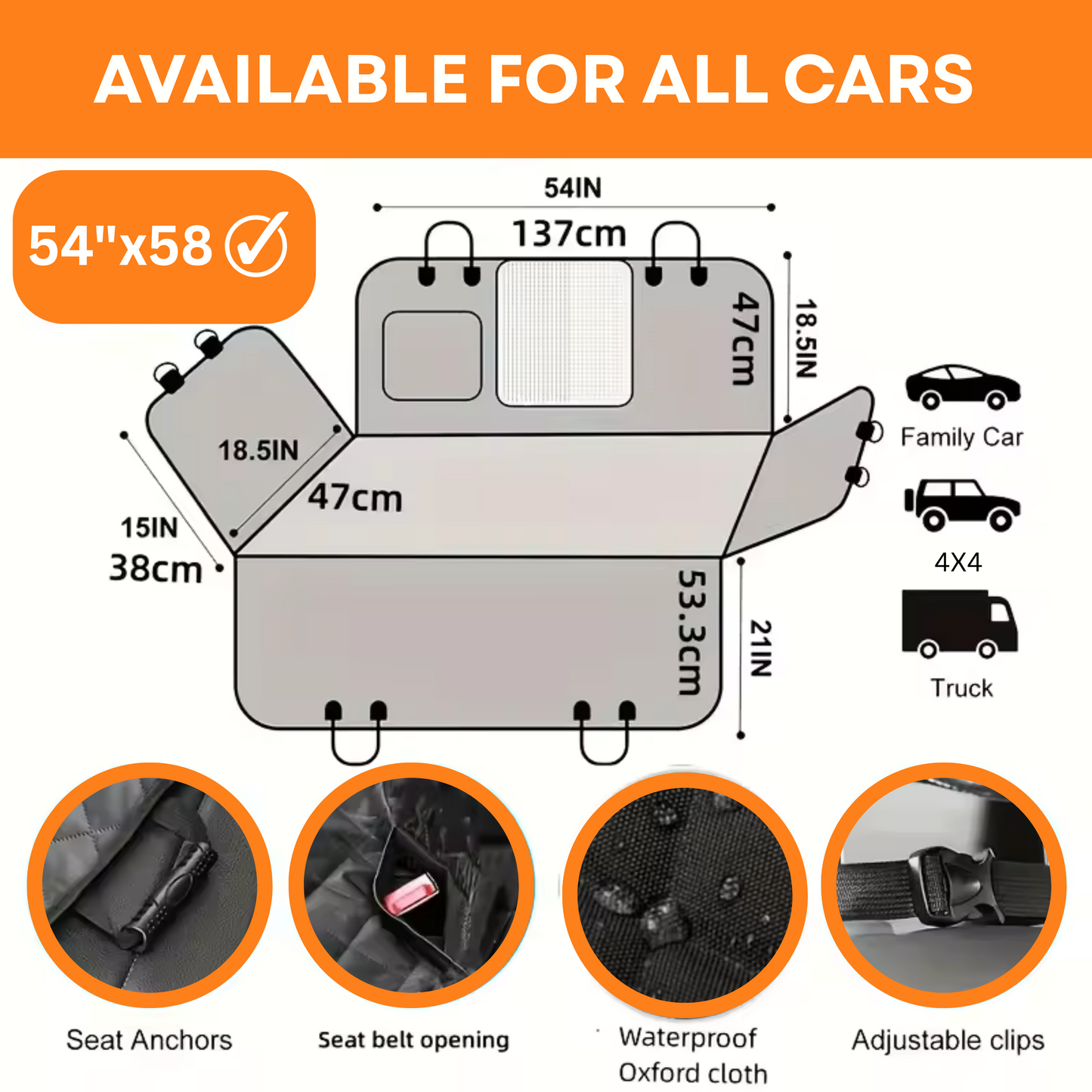 Dog Car Seat Protector